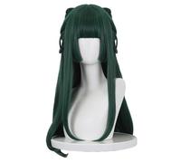 AYIMEIS Maomao Cosplay Peluca Verde 65cm Disfraz de Anime The Apothecary Diaries Mao Mao Wig Navidad Halloween Carnaval Fiesta Etapa Rendimiento Accesorios Peluca Anime Adulto