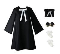 AYIMEIS Mujer Disfraz de Anya con Peluca Anime Spy X Family Cosplay Costume Anya Forger Uniforme Completo Navidad Halloween Carnaval Cosplay Fiesta Traje para Adulto S-3XL