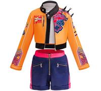 AYIMEIS Niña Disfraz de Rumi Completo Disfraz de Anime Costume Girl Group Rumi Cosplay Uniforme Navidad Halloween Carnaval Fiesta Etapa Rendimiento Disfraces Niños 110-160