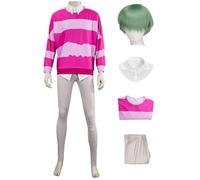 AYIMEIS Saja Boys Baby Cosplay Completo con Peluca Disfraz de Anime Demon Hunters Costume Sajaboys Baby Uniforme Navidad Halloween Carnaval Fiesta Etapa Rendimiento Traje Adulto