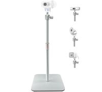 AYIZON Soporte magnético blanco para cámaras web Logitech Brio 100, Brio 300, Brio 500, C270, C310, StreamCam y OBSBOT insta360 cámaras web blancas