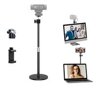 AYIZON Soporte para cámara Web de Mesa para Logitech Webcam Brio Streamcam C920 C930 C922 C925 C615, Compatible con iPhone Samsung teléfono móvil