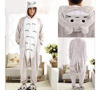 AYJMA Traje de Pijama de Animales para Adultos, Ropa de Dormir de Punto Suave y cálido, Mono de Invierno, Pijama Cosplay L (Altura 168-178 CM) A