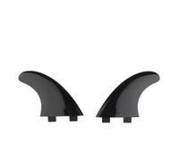 AYJYZHIAG 2 quillas for Tabla de Surf G5, Accesorio for Sup, quilla for Tabla de Paddle Surf(2 Pcs Black)