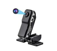 AYJYZHIAG Cámara de Seguridad portátil MD80 videocámara Digital portátil DV cámara de acción aérea inalámbrica for el hogar y la Oficina