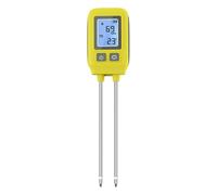 AYJYZHIAG Detector de Suelo NPK SGS09 con retroiluminación LCD, medidor nutrientes y Fertilizantes 4 en 1, analizador Temperatura for invernaderos