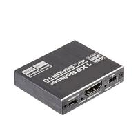 AYJYZHIAG El mejor divisor 1x2 2.0, de video 4K compatible con 3D HDR 60, 1x4 for computadora portátil(1x2 HDMI Splitter)