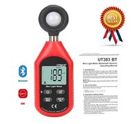 AYJYZHIAG en la Industria, el hogar y la fotografía Luxómetro Digital 383BT Mini luxómetro Equipo de Prueba Ambiental Iluminómetro de Mano(UT383BT)