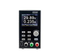 AYJYZHIAG Fuente de alimentación CC SPE6103 SPE3103 LCD de 2,8 Pulgadas con 60V/10A 30V/10A USB CC CV regulador de Voltaje de Laboratorio DC Carga rápida(SPE3103)