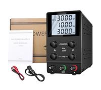 AYJYZHIAG - Fuente de alimentación de laboratorio (30 V, 10 A/5 A, fuente de alimentación de laboratorio digital, regulador de voltaje de alimentación estabilizado (LCD 30V10A SPS3010D)