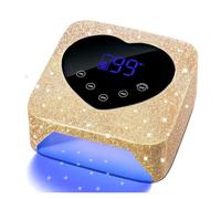 AYJYZHIAG Hogar y Salón Lámpara de uñas UV inalámbrica de 72 W, Recargable, 30 LED, secador de uñas con 5 temporizadores, luz de manicura de Cabina UV for uñas, Herramientas for decoración de uñas(5)