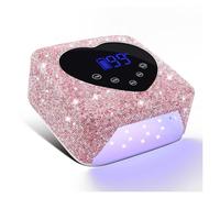 AYJYZHIAG Hogar y Salón Lámpara de uñas UV inalámbrica de 72 W, Recargable, 30 LED, secador de uñas con 5 temporizadores, luz de manicura de Cabina UV for uñas, Herramientas for decoración de uñas(1)