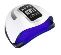 AYJYZHIAG Hogar y Salón Lámpara UV LED de 300 W for Secado rápido Esmalte Gel, máquina manicura con 66, luz Cabina for salón uñas(Sun X11 66LEDS)