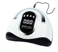 AYJYZHIAG Hogar y Salón Secador de uñas Profesional 300 W, Potente lámpara UV LED 66 for Secado, Esmalte Gel con Sensor Inteligente, máquina manicura(Sun X10 MAX)