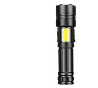 AYJYZHIAG Linterna más potente recargable por USB, linterna táctica de alta potencia.(XHP140-C-300W)