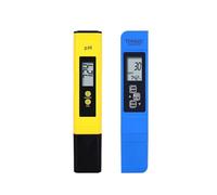 AYJYZHIAG Medidor Digital de TDS for Agua, medidor pH Alta precisión 0-14, 0-9990 ppm, y EC, LCD, pureza del, Filtro Acuario PPM(PH TDS Blue Battery)