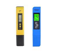 AYJYZHIAG Medidor TDS, comprobador Digital de Agua 0 a 9990 ppm, analizador Calidad Potable, Monitor Filtro, Prueba rápida for acuarios, hidroponía y Piscinas(Purple)