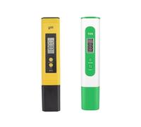 AYJYZHIAG Medidor TDS, comprobador Digital de Agua 0 a 9990 ppm, analizador Calidad Potable, Monitor Filtro, Prueba rápida for acuarios, hidroponía y Piscinas(Green)