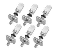 AYJYZHIAG Tornillos de Acero Inoxidable for Aletas de Tabla de Surf, M4, for Longboard, deslizantes, Clavos de una Sola Aleta, reemplazo de Tornillos, 3 o 6 Unidades(6 Pcs Screws)