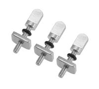 AYJYZHIAG Tornillos de Acero Inoxidable for Aletas de Tabla de Surf, M4, for Longboard, deslizantes, Clavos de una Sola Aleta, reemplazo de Tornillos, 3 o 6 Unidades(3 Pcs Screws)