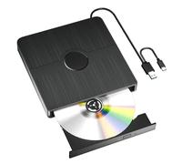 AYJYZHIAG Unidad Externa for Ordenador portátil, Reproductor de CD y DVD, Unidad 3D Compatible con Windows 11/10 Mac OS