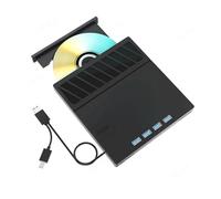 AYJYZHIAG Unidad óptica Externa BLU-Ray con multiplicación USB 3.0 Tipo C, Reproductor de CD/DVD/BD/RW, grabadora y lectora, Adecuada for Ordenadores portátiles