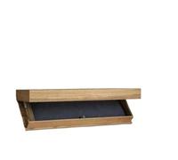 AYKNINGD Compartimentos Secretos,Estanteria Pared Compartimento, Estante con Oculto, Flotante, Ideal for Sala de Estar u Oficina(Wood,40 * 21 * 5.2 cm)