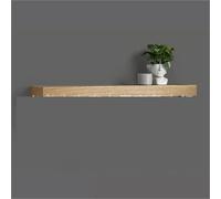 AYKNINGD Compartimentos Secretos,Estanteria Pared Estante for vinos de Pared Sencillo con Compartimento Almacenamiento Secreto(Wood Color)