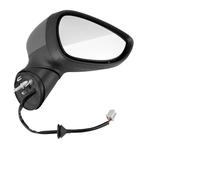 AYKNINGD Espejo Retrovisor EléCtrico, Retrovisor Exterior Espejo Retrovisor Eléctrico For Puerta del Lado del Conductor Derecho, con Imprimación, Uso Apto para Ford Fiesta Mk7 2008-2012