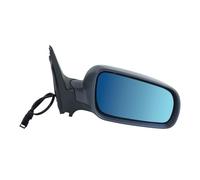 AYKNINGD Espejo Retrovisor EléCtrico, Retrovisor Exterior Retrovisor Lateral Derecho Eléctrico con Calefacción E Imprimación Uso Apto para VW Golf MK4 97-04