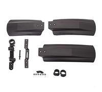 AYKNINGD Guardabarros Bicicleta,Guardabarros MTB 2 pcs Bicycle Fenders MTB Bicicleta de Carretera Mudguardia Delantero Trasero Mountain Guard Wings Bike Accesorio Ciclismo