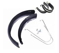 AYKNINGD Guardabarros Bicicleta,Guardabarros MTB 20 Pulgadas Snowboard Fender E-Bike 20x4.0 Neumático de Grasa Bicicleta Plegable Hierro Durable Traje Tierra