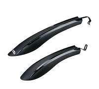 AYKNINGD Guardabarros Bicicleta,Guardabarros MTB Bicicleta Fender de montaña Ampliación extendida Barrera 20 24 26 Pulgadas Mountain Bike Accesorios