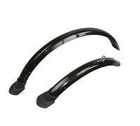 AYKNINGD Guardabarros Bicicleta,Guardabarros MTB Coche Plegable All-Incluyendo Fender 20 Pulgadas P8 Azulejo Tile Bicycle V Freno Placa de Agua(V Brake)