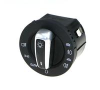 AYKNINGD Interruptor De Faros Delanteros Interruptor de Faros Delanteros Cromado 4FD941531A Uso Apto para Audi A3/S3 (2004-2013)