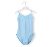 AYKNINGD Maillot Ballet NiñA, Maillot Gimnasia Ritmica NiñA Maillot De Ballet Camisola For Niñas, Ropa De Baile, Maillot De Gimnasia De Algodón con Tirantes, Vestido De Ballet(Blue,Tag 10(125-135cm))