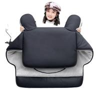 AYKNINGD Manta Térmica Cubre Piernas para Moto Cubierta De Invierno For Motocicleta, Cubiertas Piernas, Patinete, Lluvia, Viento, Protector Frío, Manta Más Cálida, Delantal Impermeable(Black)