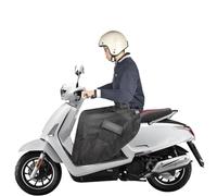 AYKNINGD Manta Térmica Cubre Piernas para Moto Cubierta De Regazo For Pierna Motocicleta, Edredón A Prueba Viento Con Bolsillos Grandes, Accesorios Universales Protección Parabrisas(Short)