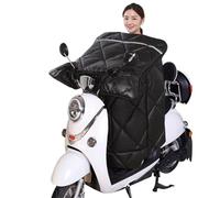 AYKNINGD Manta Térmica Cubre Piernas para Moto Edredón For Parabrisas De Motocicleta, Delantal Cálido La Cintura Y Rodilla, Cubierta A Prueba Viento, Eléctrico Pierna, Invierno(A)