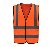 AYKRM Chaleco de seguridad Reflectante Alta visibilidad Ropa de trabajo chaleco Seguridad Chaleco de Trabajo