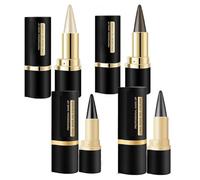 Ayky Long Wear Gel Eyeliner, Natural black eyeliner cream waterproof, Ayky Natural Black Eyeliner Cream Waterproof, Eyeliner for Mature Women Gel, Long Lasting Eyeliner (Mixed 4Pcs)