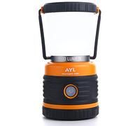 AYL Linterna LED de 1800 LM - Linterna Pilas con 4 Modos de Luz - Lámpara Camping, Senderismo, Pesca - Linterna Potente para Emergencias, Apagones, Tormentas y Supervivencia