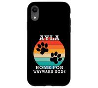 Ayla Home For Wayward Dogs Apellido Carcasa para iPhone XR