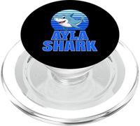 Ayla Shark Family Reunion Squad Primer Apellido PopSockets PopGrip para MagSafe