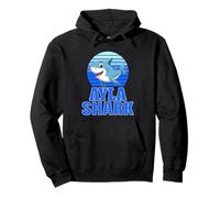 Ayla Shark Family Reunion Squad Primer Apellido Sudadera con Capucha