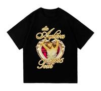 Ayliva Tour 2025 Summer Fashion Men T Shirt Black 3XL
