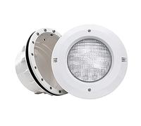 AYLYHD IluminacióN de Piscinas con ABS Nicho, PAR56 12V CA Bombillas LED para Focos IP68 a Prueba de Agua Empotrado Lámpara Subacuática para Piscina (Color : Warm White, Size : 18W)
