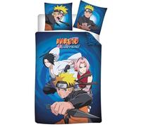 AYMAX Funda Nordica Algodón 140X200Cm para Cama De 90Cm De Naruto