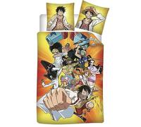 Aymax Juego de ropa de cama One Piece 80 x 80 y 135 x 200 cm