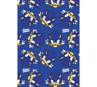 Aymax - Manta de franela (110 x 150 cm), diseño de Sonic